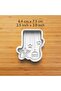 New Year's Ornaments Set of 4 Cookie and Sugar Dough Molds - 2
