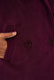 Women's Short Cashmere Jacket 1305 - Burgundy - 4