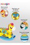 Trojan Horse Early Education Intellectual Development Toys Pony Baby Newborn Toy with Light & Musics - 4