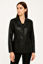 Women's Genuine Leather Jacket - 4