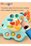 Safe Teething Toys, Elephant Montessori Toys with Bright Colors and Unique Shape, Early Development - 5