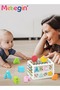 Baby Shape Sorting Toy with Elastic Bands, Sensory Shape Toys with Letter for Toddler, Tactile Perce - 4