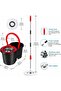 festive Easy Spin Mop and Bucket Set – 360° Rotating Spin Mop with Stainless Steel Telescopic Han - 2