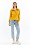 Women's zip-up crewneck sweatshirt - 2