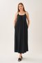 Flowy Maxi Dress with Tie-Up String Straps - 3