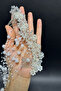 Pearl and Crystal Embroidered Long Pendant Bridal Hair Accessory – Elegant Wedding & Ceremony Tiara - 8