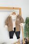 My Little One's Cicileri Loş Angel Quilted Cardigan 4-Piece Boys' Set - Toprak