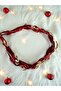 New Year's Ribbon Velvet Glitter Crown Leaf Detailed Crown New Year's Crown - 3