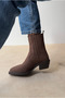 Women's Boots Brown Suede - 4