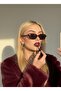 Women's Alya Sunglasses Uv400 Burgundy - 5
