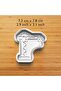 Construction New Set of 4 Cookie and Sugar Dough Molds with Crane - 4