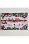 New Year's Gift Card Crystal Stone Evil Eye Beaded Red Bracelet - 2