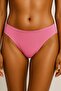 3 Pieces Pink Cotton Basic Daily Women's Bikini Panties – Regular Waist, Non-Marking, Flexible and Comfortable - 3