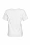 White Women's T-Shirt: Minimalist Elegance and Endless Comfort - 3