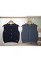 New Season Yumoş Knitwear Thessaloniki Knitted Baby Boy Vest (0-5 Years Old) - 3