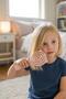 New Season Keops Children's Hair Brush with Cat Figure and Patterns