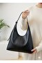 Women's Shoulder Bag Soft Exterior Textured Quality Craftsmanship Lined Eyelet Suede Leather Handbag with Zipper - 4