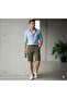 Men's Solid Cotton Outdoor Shorts-Olive- 23 Year - 3