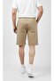 Men's Solid Cotton Outdoor Shorts-Khaki- 17 Year - 2