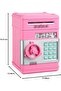 Electronic ATM-Style Piggy Bank with Password & Auto Scroll - 2