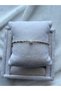 Moonstone Real Natural Stone Steel Bracelet Handmade - 2