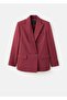 Double Button Fabric Blazer Jacket - 3