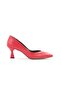 Stiletto Red  Pointed Toe Closed 5 cm Cupped Heel V-Toe New Season - 3