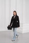 Women's Lined Short Cashmere Coat