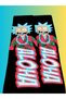Special Series Happy Colorful Morty Aloha Patterned Socks Fun Comfortable Stylish Design Style Socks - 2