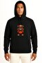 Hooded Bitcoin Pendant Teddy Bear Chest Printed Unisex Sweatshirt