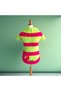 Neon Green Pink Cardigan for Cat and Dog - 2