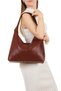 Women's 2-Piece Bag Pack Casual Soft Textured Large Size Arm Shoulder and Tote Bag - 4