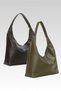 Women's 2-Piece Bag Pack Casual Soft Textured Large Size Arm Shoulder and Tote Bag
