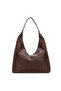 Women's 2-Piece Bag Pack Casual Soft Textured Large Size Arm Shoulder and Tote Bag - 3