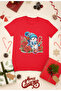 New Year Printed Unisex Children's T-Shirt, Christmas Themed, 100% Cotton