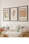Laminated Framed Pvc Protected Set of 3 Matisse and Picasso Decorative Uv Printing Mdf Wall Painting - 3