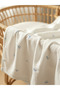 Blue Bows Muslin Blanket - 2