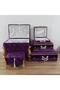 Bridal Chest Groom Engagement Trunk Bag Suitcase Dowry Chest 5-Piece 1205 - 2