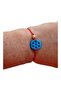 New Year's Syriac Stone Evil Eye Bracelet with Story Card, Adjustable, Unisex