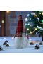 Illuminated Gnome Christmas Ornament, Cute Dwarf Lighted Ornament, Decorative Table Ornament Gnome, 15 cm - 7