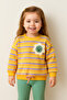 9/24 Months Striped Pattern Baby Girl Set