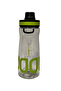 650 ml Sports Water Bottle – Water Bottle with Locking Lid, Spout, and Strap - Black - 2