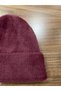 Women's Soft Acrylic Fabric Fringed Furry Beanie – Warm Winter Hat - 2