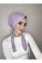 Lila Plain Cotton Shawl Scarf Suitable for All Seasons - 5