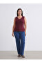 Peak New Season Plus Size V-Neck Women's Undershirt 2-Pack - 4