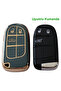 Egea Cross 500 Jeep Dodge Chrysler Compatible Smart Remote Key Case Auto Keychain Turquoise Gold - 4