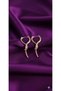 Brass Long Earrings Gold Color with Spiral Rod Design |   Stylish and Durable Jewelry, Accessory - 2