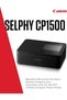 Canon SELPHY CP1500 Portable Photo Printer Black (Upgraded CP1300 Model) - 2