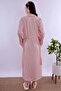 Soft Textured Maternity Nightgown Set Effortt - Pink - 5