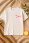 Oversized Printed Tshirt with Print T-Shirt Front Side Printed Fancy Trendy